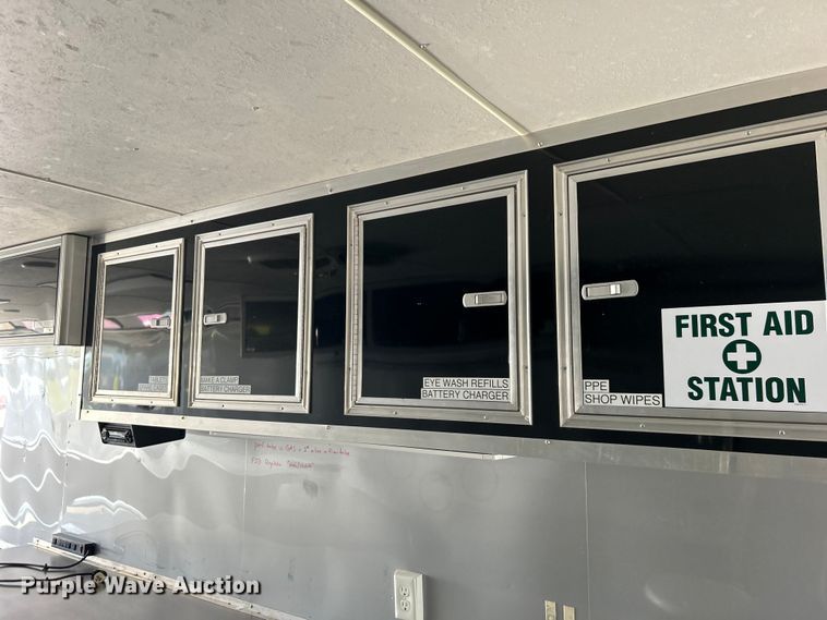 image for item EG0748 2019 Vintage Trailers, LTD. P848G-PS enclosed cargo trailer