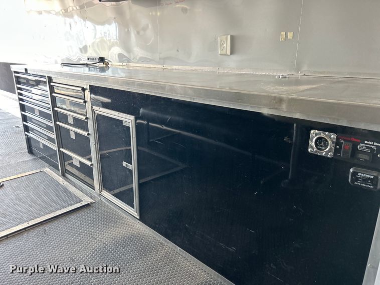 image for item EG0748 2019 Vintage Trailers, LTD. P848G-PS enclosed cargo trailer