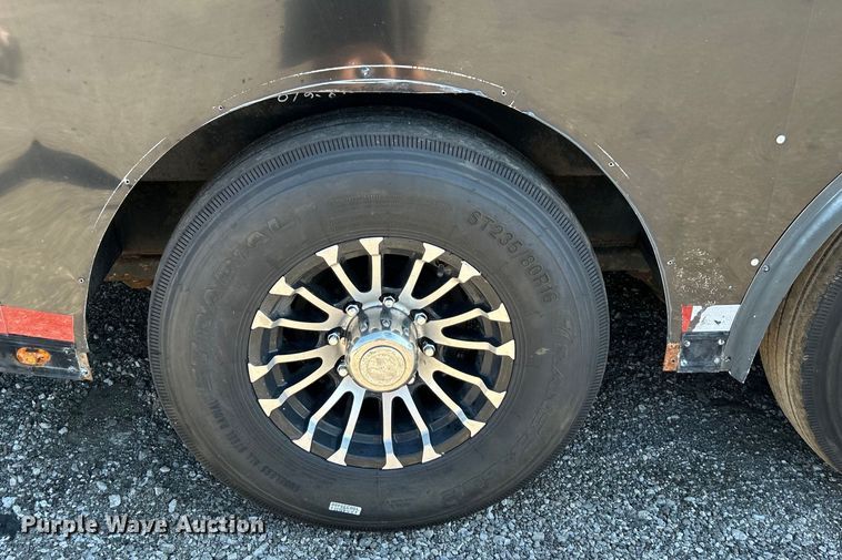 image for item EG0748 2019 Vintage Trailers, LTD. P848G-PS enclosed cargo trailer