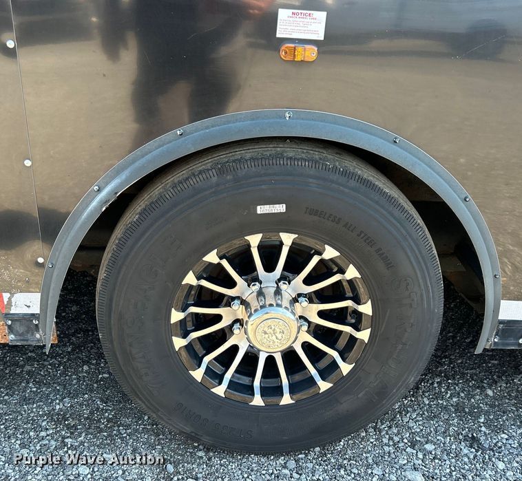 image for item EG0748 2019 Vintage Trailers, LTD. P848G-PS enclosed cargo trailer