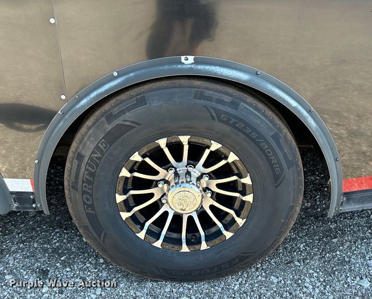 image for item EG0748 2019 Vintage Trailers, LTD. P848G-PS enclosed cargo trailer