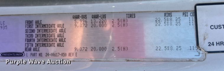 image for item EG0794 2004 Freightliner  Business Class M2 refuse truck