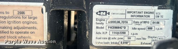 image for item EG0798 2006 New Holland TS115A tractor