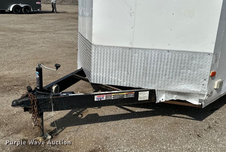 image for item EG1487 2015 Horton Vans HY716TA enclosed cargo trailer