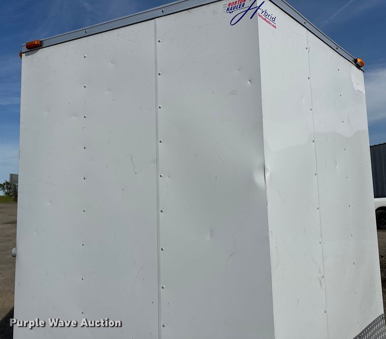 image for item EG1487 2015 Horton Vans HY716TA enclosed cargo trailer