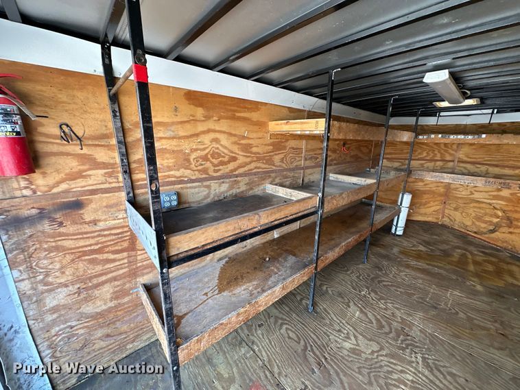 image for item EG1487 2015 Horton Vans HY716TA enclosed cargo trailer