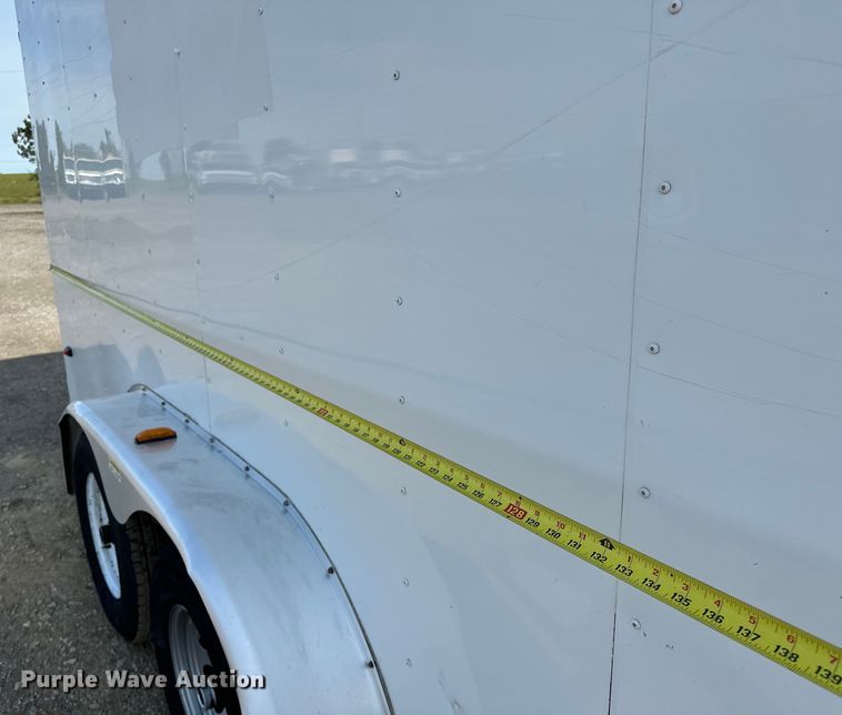 image for item EG1487 2015 Horton Vans HY716TA enclosed cargo trailer