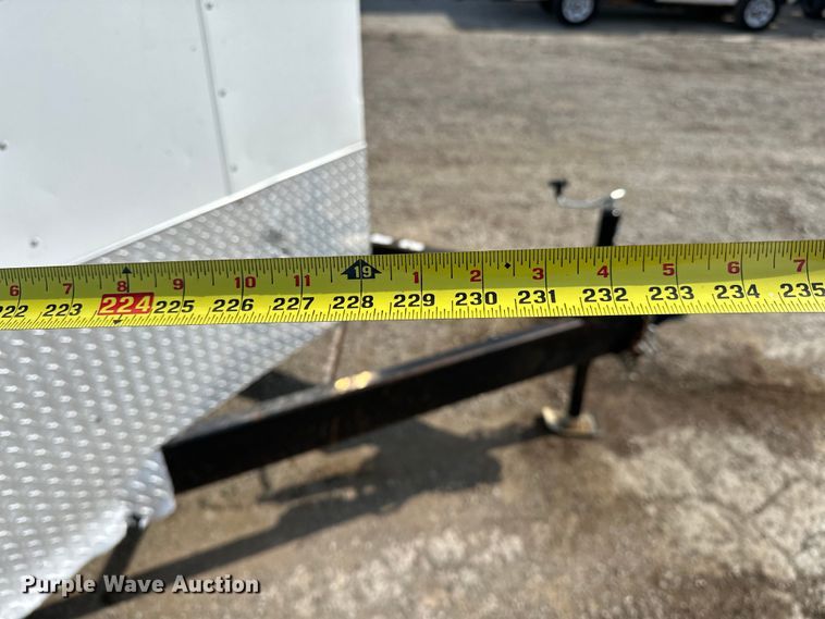 image for item EG1487 2015 Horton Vans HY716TA enclosed cargo trailer