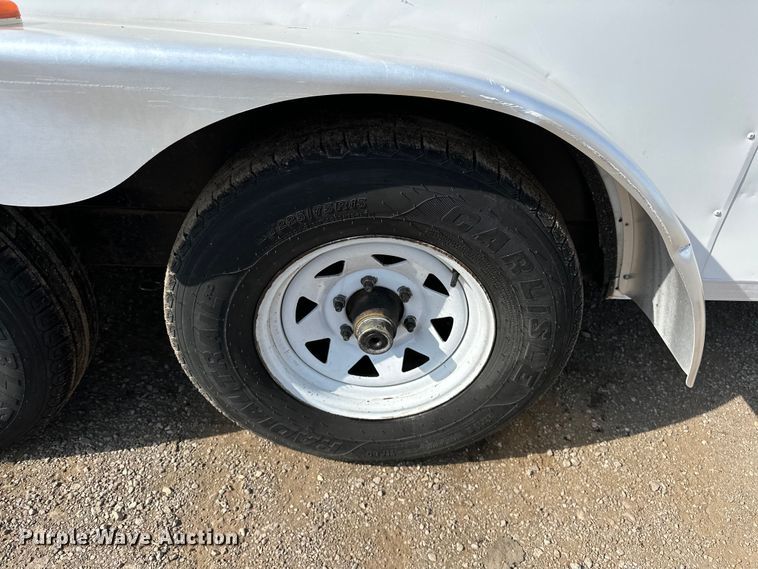 image for item EG1487 2015 Horton Vans HY716TA enclosed cargo trailer