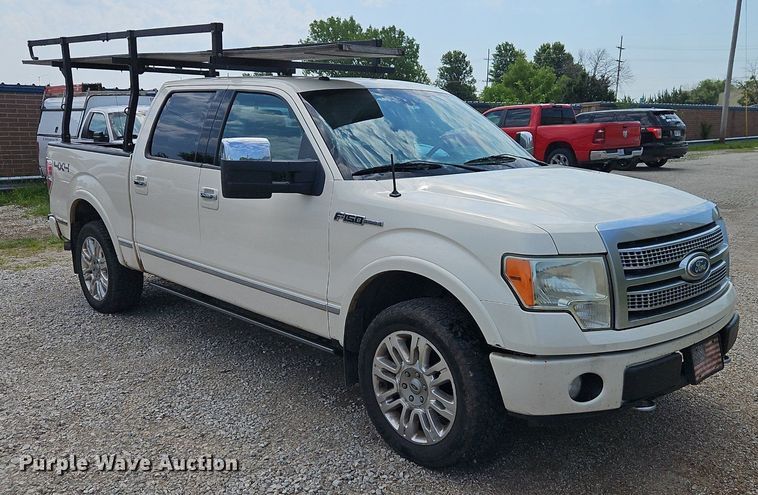 image for item EI3960 2009 Ford F150 Platinum  SuperCrew pickup truck