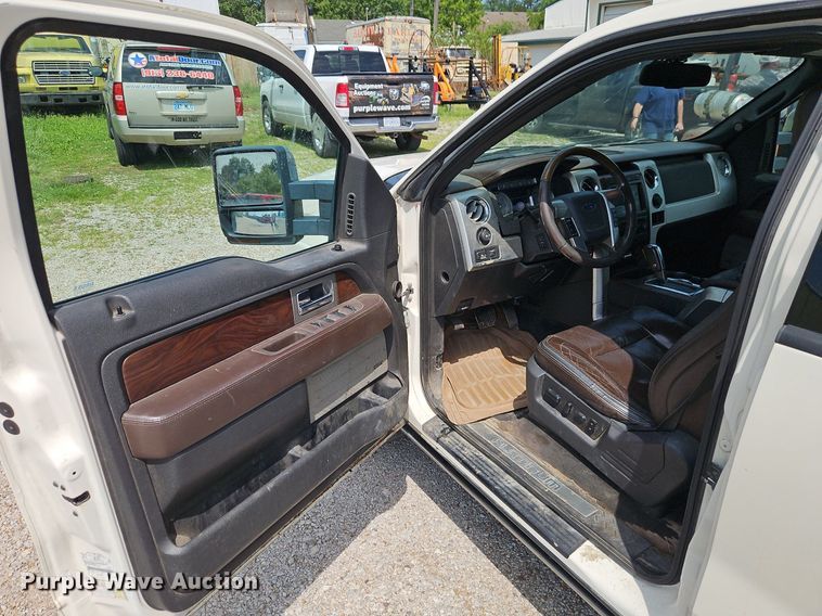 image for item EI3960 2009 Ford F150 Platinum  SuperCrew pickup truck