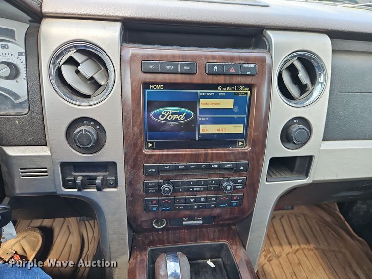 image for item EI3960 2009 Ford F150 Platinum  SuperCrew pickup truck