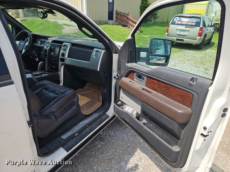 image for item EI3960 2009 Ford F150 Platinum  SuperCrew pickup truck