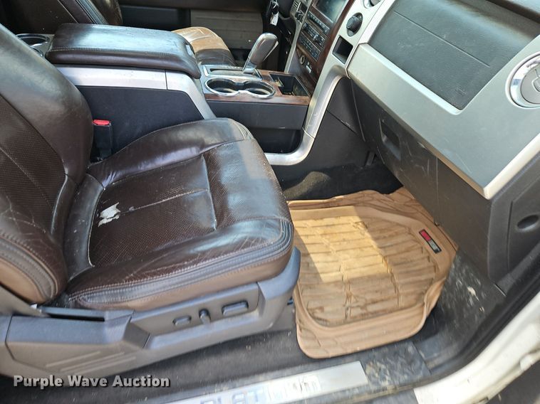 image for item EI3960 2009 Ford F150 Platinum  SuperCrew pickup truck