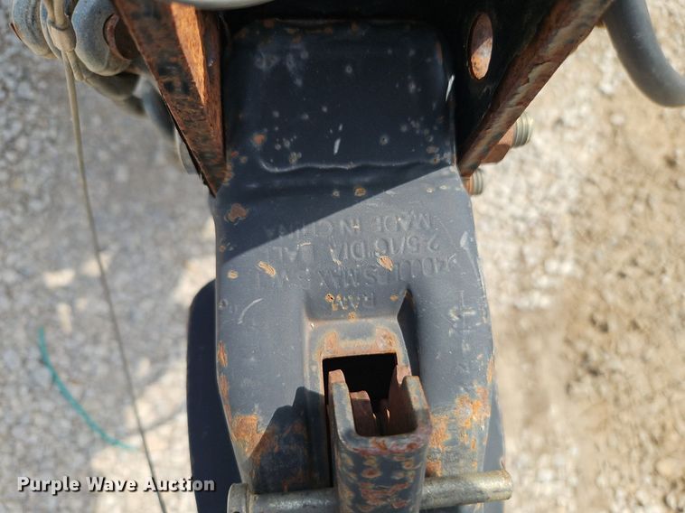 image for item EI3961 2017 Rice Trailers PTH22 tilt deck equipment trailer