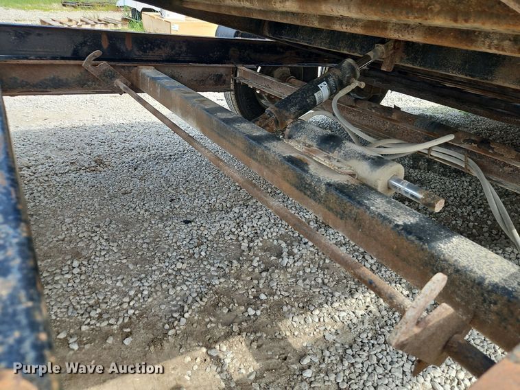 image for item EI3961 2017 Rice Trailers PTH22 tilt deck equipment trailer