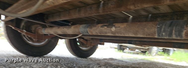 image for item EI3961 2017 Rice Trailers PTH22 tilt deck equipment trailer