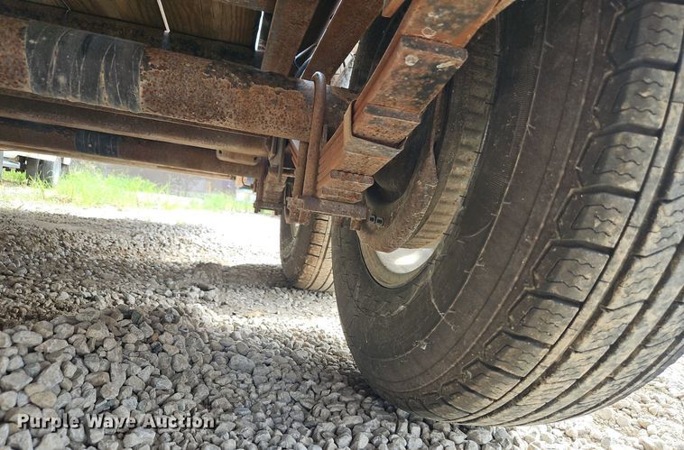 image for item EI3961 2017 Rice Trailers PTH22 tilt deck equipment trailer