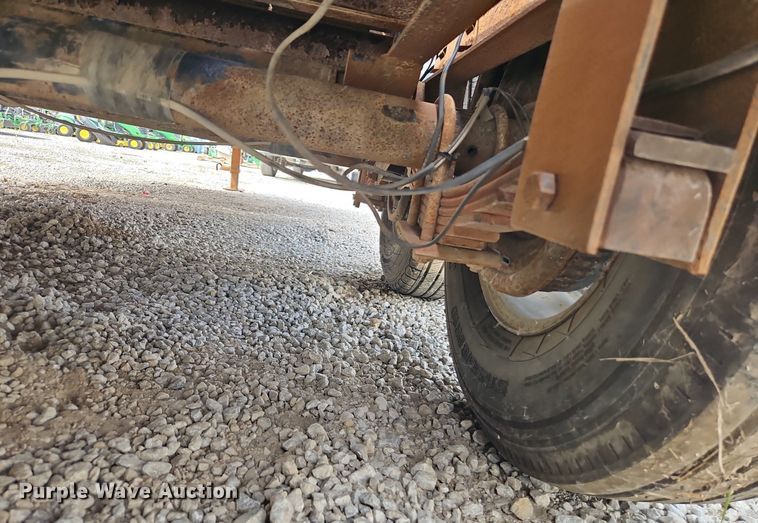 image for item EI3961 2017 Rice Trailers PTH22 tilt deck equipment trailer