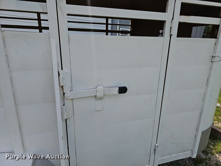 image for item EJ5750 1990 Chaparrel Stock Trailer  livestock trailer