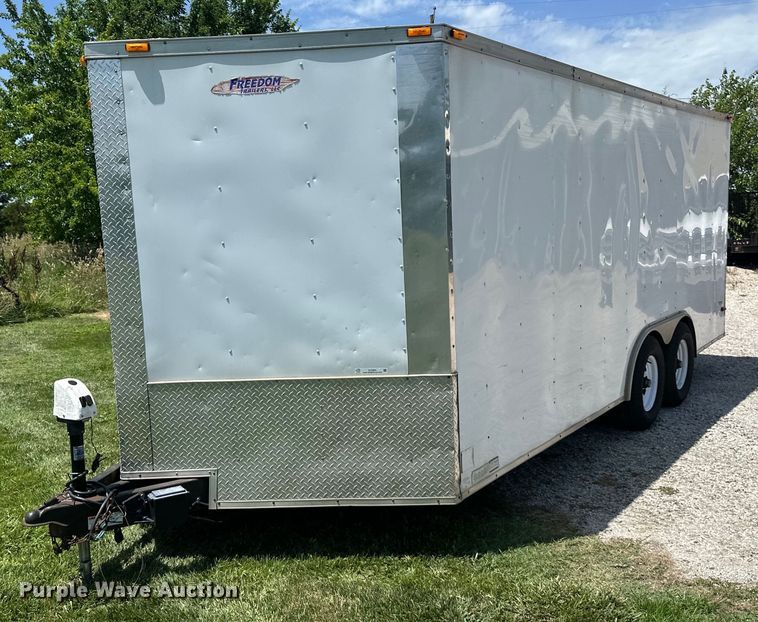 image for item EJ7024 2010 Freedom enclosed cargo trailer