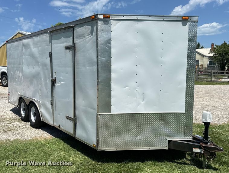 image for item EJ7024 2010 Freedom enclosed cargo trailer