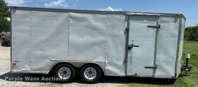image for item EJ7024 2010 Freedom enclosed cargo trailer