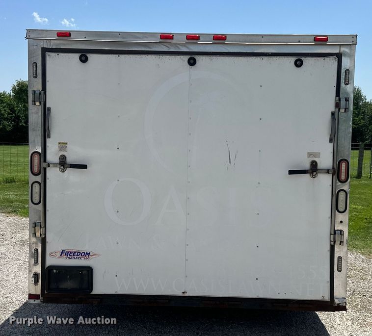 image for item EJ7024 2010 Freedom enclosed cargo trailer