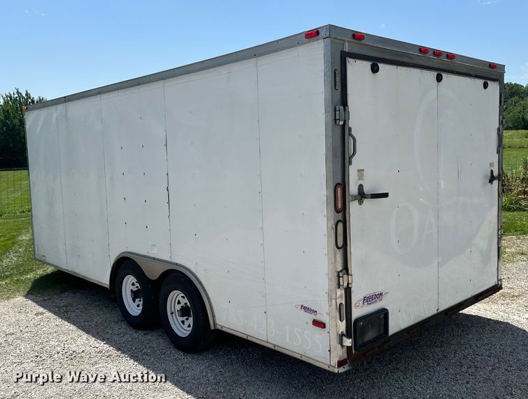 image for item EJ7024 2010 Freedom enclosed cargo trailer