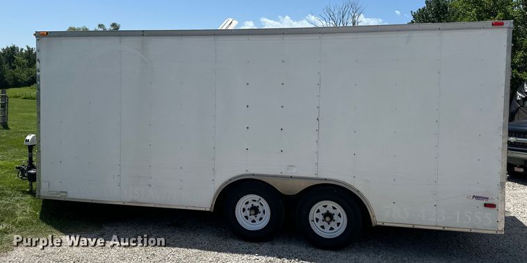image for item EJ7024 2010 Freedom enclosed cargo trailer
