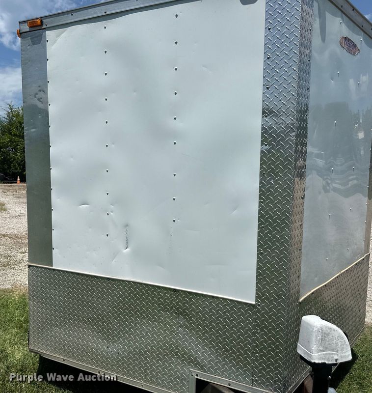 image for item EJ7024 2010 Freedom enclosed cargo trailer