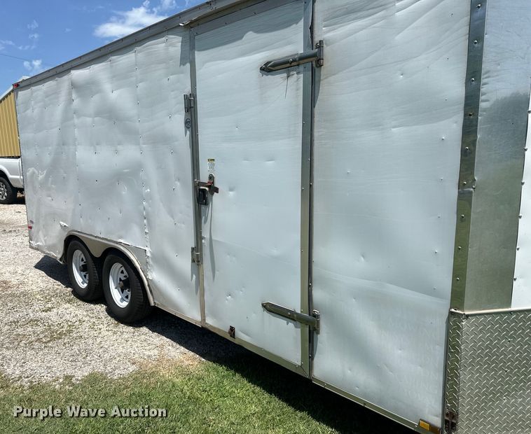 image for item EJ7024 2010 Freedom enclosed cargo trailer