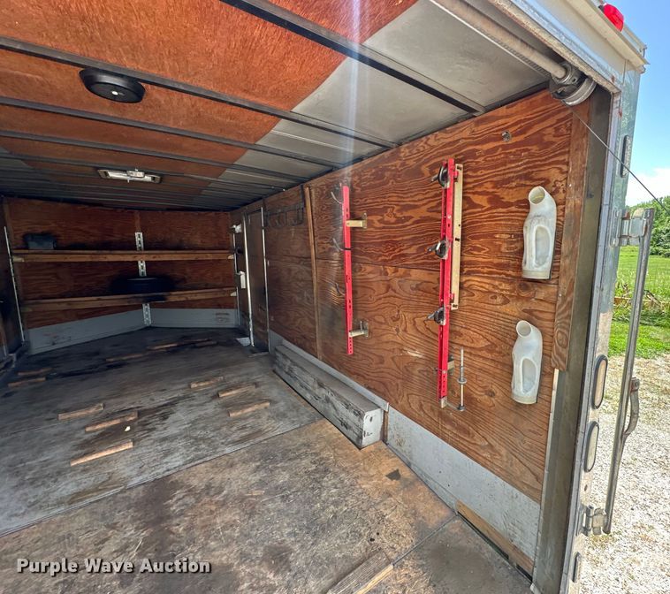 image for item EJ7024 2010 Freedom enclosed cargo trailer