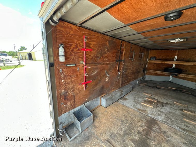 image for item EJ7024 2010 Freedom enclosed cargo trailer