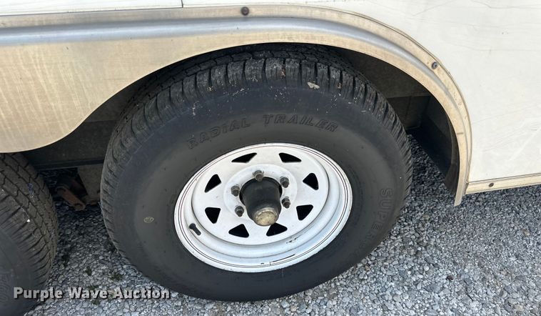 image for item EJ7024 2010 Freedom enclosed cargo trailer