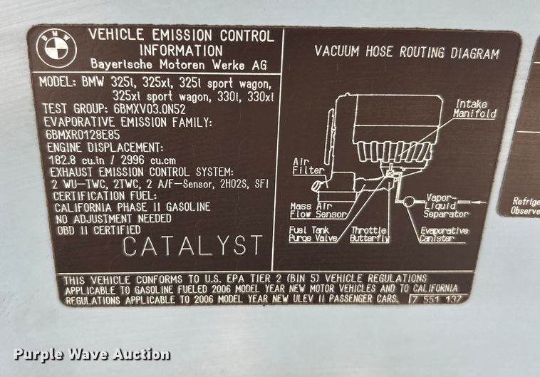image for item EK4668 2006 BMW 330XI 