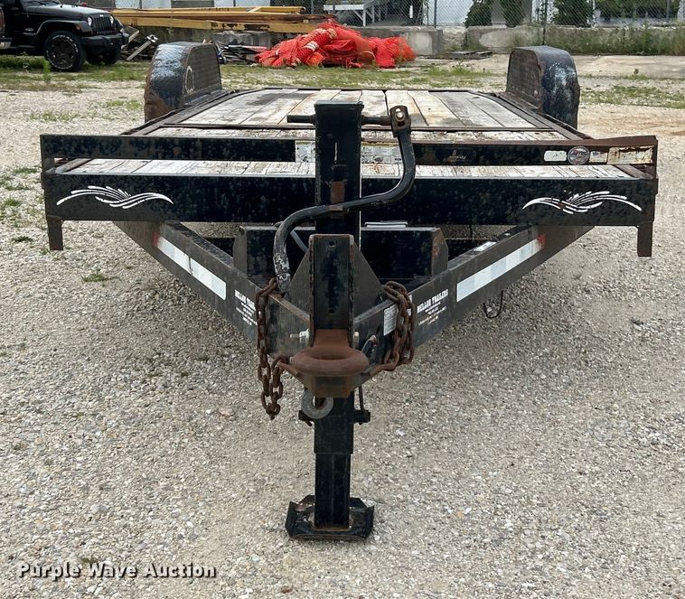 image for item EK4887 2011 Trailerman CTT7617N14 tilt deck equipment trailer