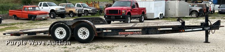 image for item EK4887 2011 Trailerman CTT7617N14 tilt deck equipment trailer