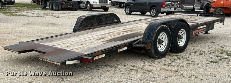 image for item EK4887 2011 Trailerman CTT7617N14 tilt deck equipment trailer