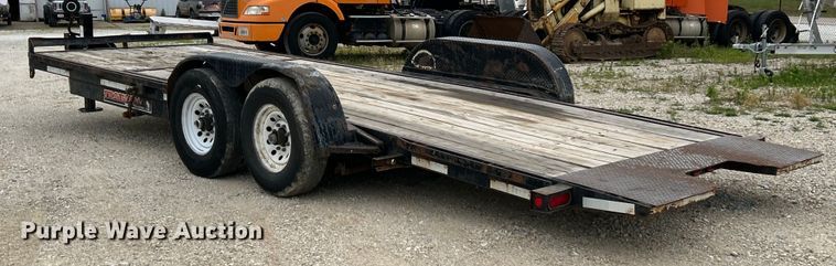 image for item EK4887 2011 Trailerman CTT7617N14 tilt deck equipment trailer