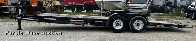 image for item EK4887 2011 Trailerman CTT7617N14 tilt deck equipment trailer