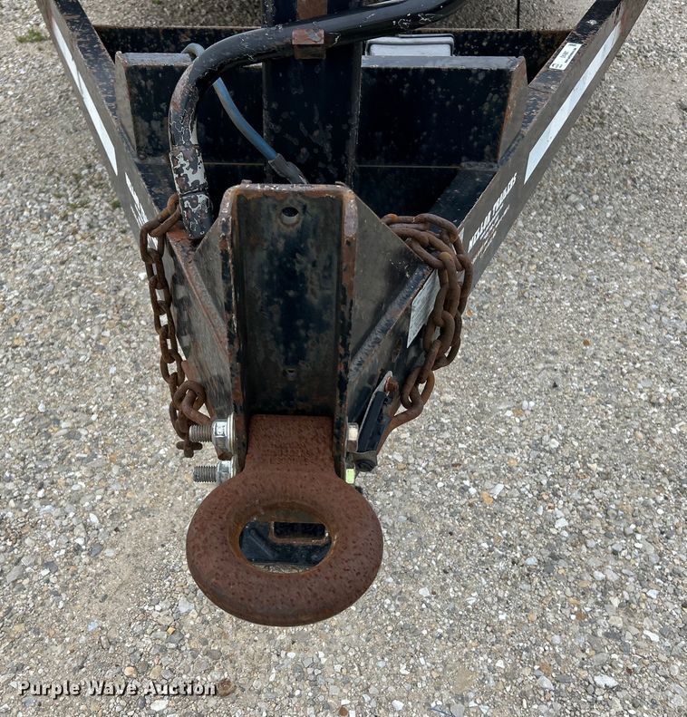 image for item EK4887 2011 Trailerman CTT7617N14 tilt deck equipment trailer