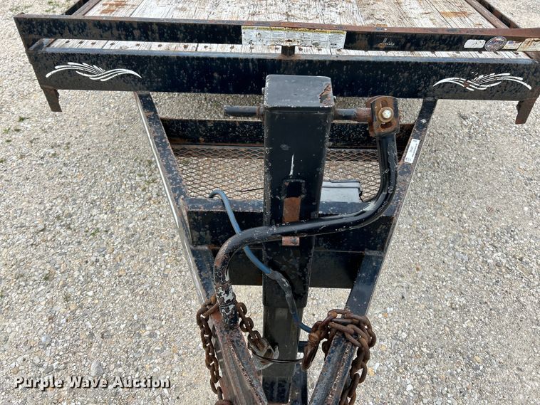 image for item EK4887 2011 Trailerman CTT7617N14 tilt deck equipment trailer