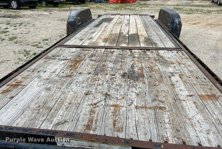 image for item EK4887 2011 Trailerman CTT7617N14 tilt deck equipment trailer