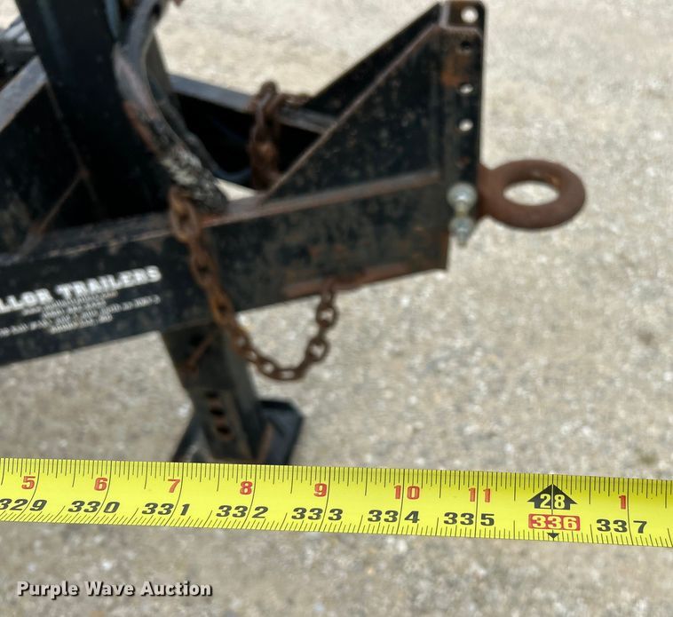 image for item EK4887 2011 Trailerman CTT7617N14 tilt deck equipment trailer