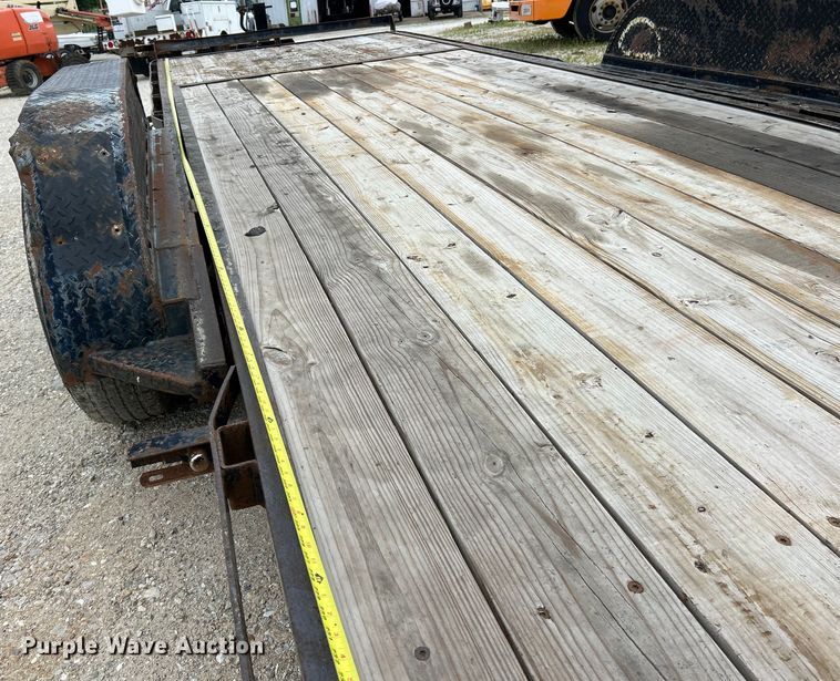 image for item EK4887 2011 Trailerman CTT7617N14 tilt deck equipment trailer