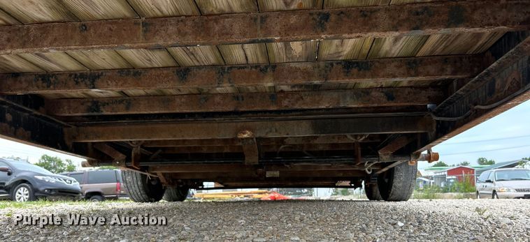 image for item EK4887 2011 Trailerman CTT7617N14 tilt deck equipment trailer