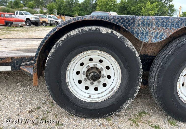 image for item EK4887 2011 Trailerman CTT7617N14 tilt deck equipment trailer