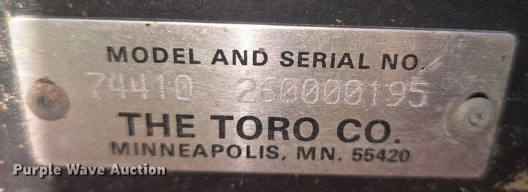 image for item EK6187 Toro Z Master ZTR lawn mower