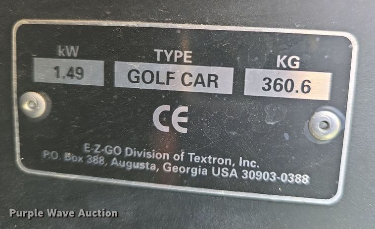 image for item EK6210 E-Z Go Freedom  golf cart